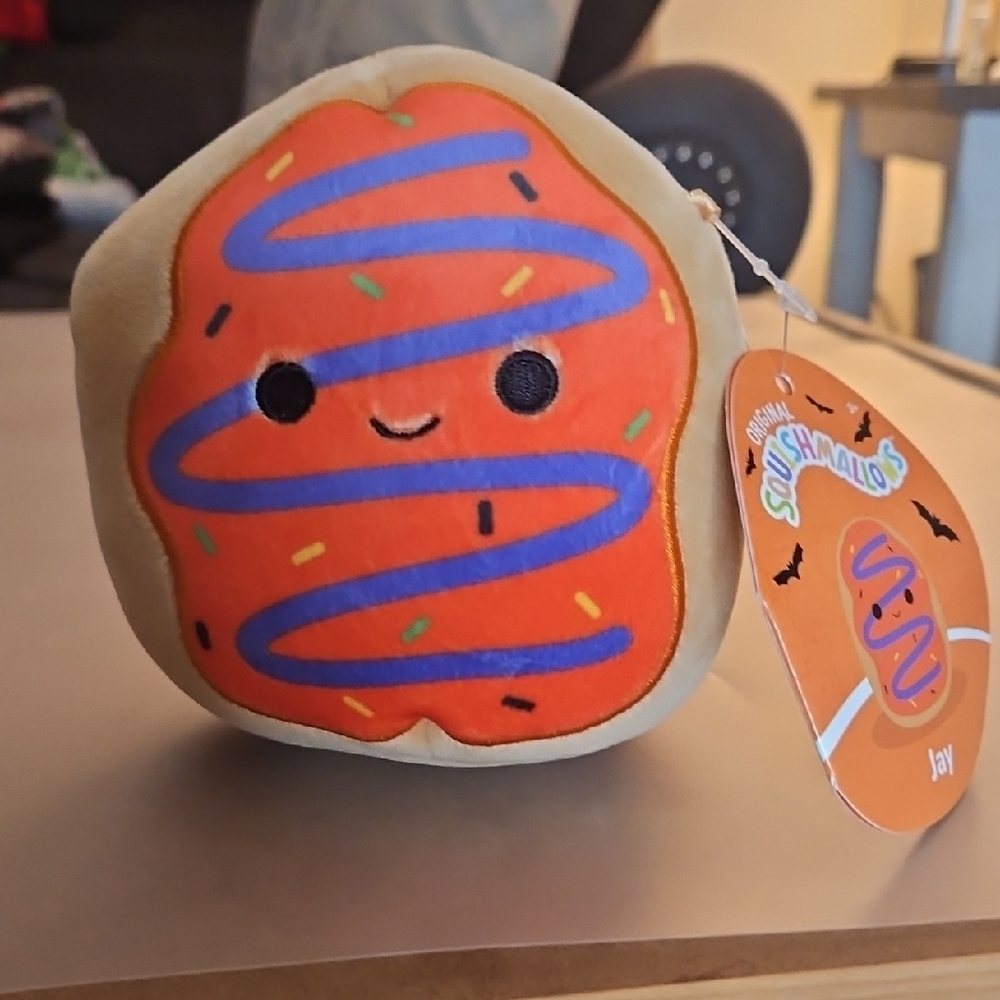 4.5" Jay the Frosted Donut Halloween Squishmallow 2024